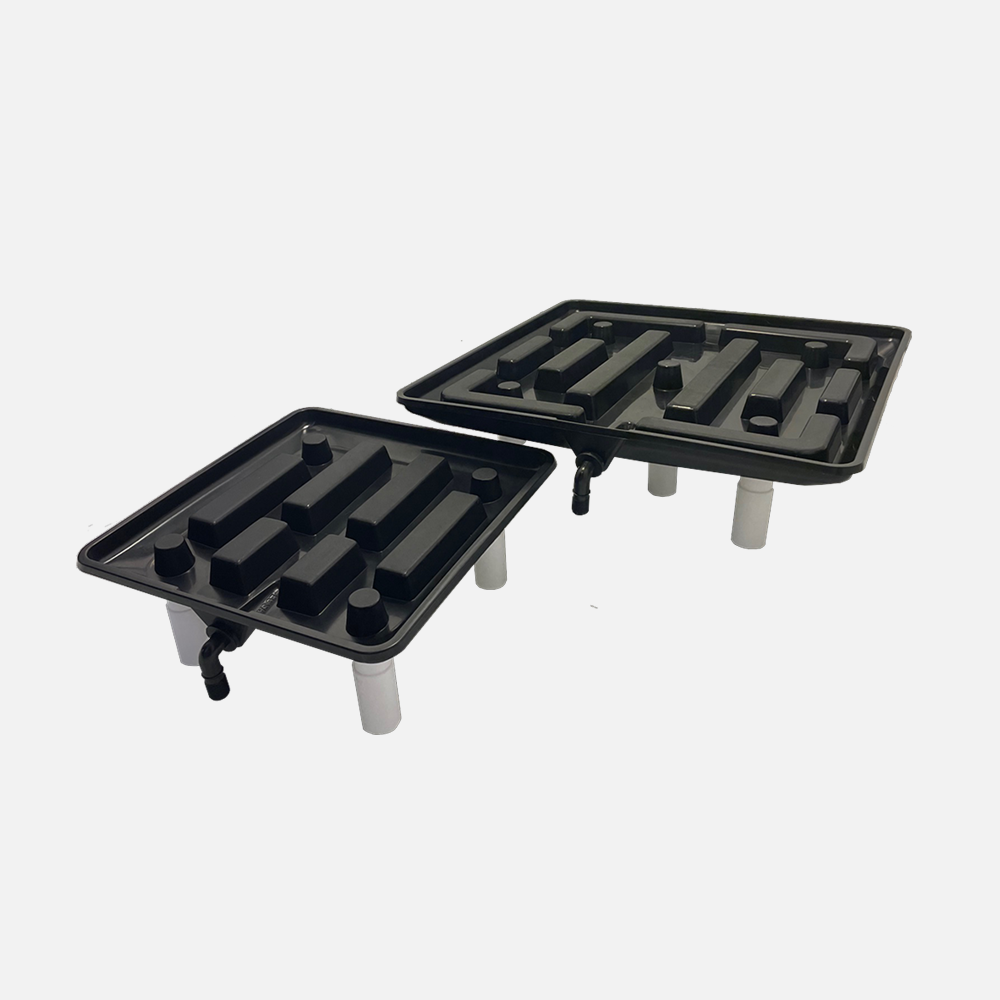 Generic Run Off Trays 15" & 22" Hydroponic Drain Trays | Run to Waste System Australia Hydroponic drain trays Australia hydroponic grow equipment indoor gardening system