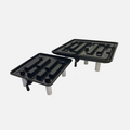 Generic Run Off Trays 15" & 22" Hydroponic Drain Trays | Run to Waste System Australia Hydroponic drain trays Australia hydroponic grow equipment indoor gardening system