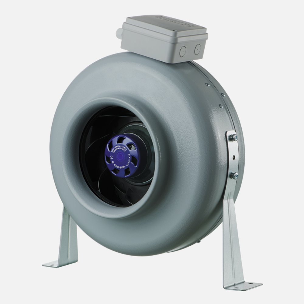 Blauberg Blauberg Centro Centrifugal Inline Fan | High Static Pressure Compact Ventilation for Grow Rooms Inline Ventilation Fan Australia grow room ventilation inline fan airflow climate control hydroponics