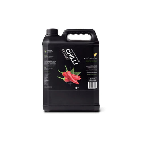 GT Chilli Focus concentrate bottle specialist fertiliser for hot peppers Australia