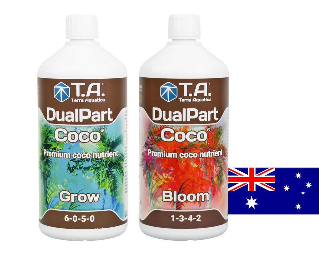 Terra Aquatica DualPart Coco Bloom 2-Part Flowering Nutrient for Coco Coir Australia | Part B bloom formula for high-yield coco coir flowering image 2
