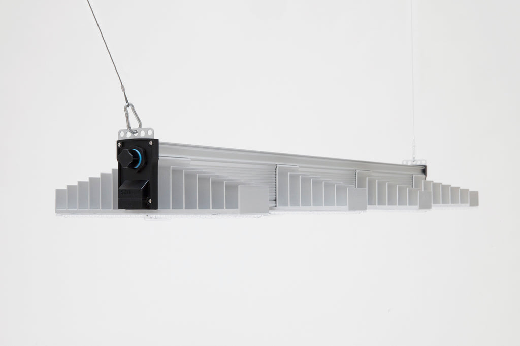 SANlight EVO 4-120 high efficiency 3 µmol/J LED grow light with IP65 protection and 90000 hour lifespan for professional indoor hydroponic growers Australia
