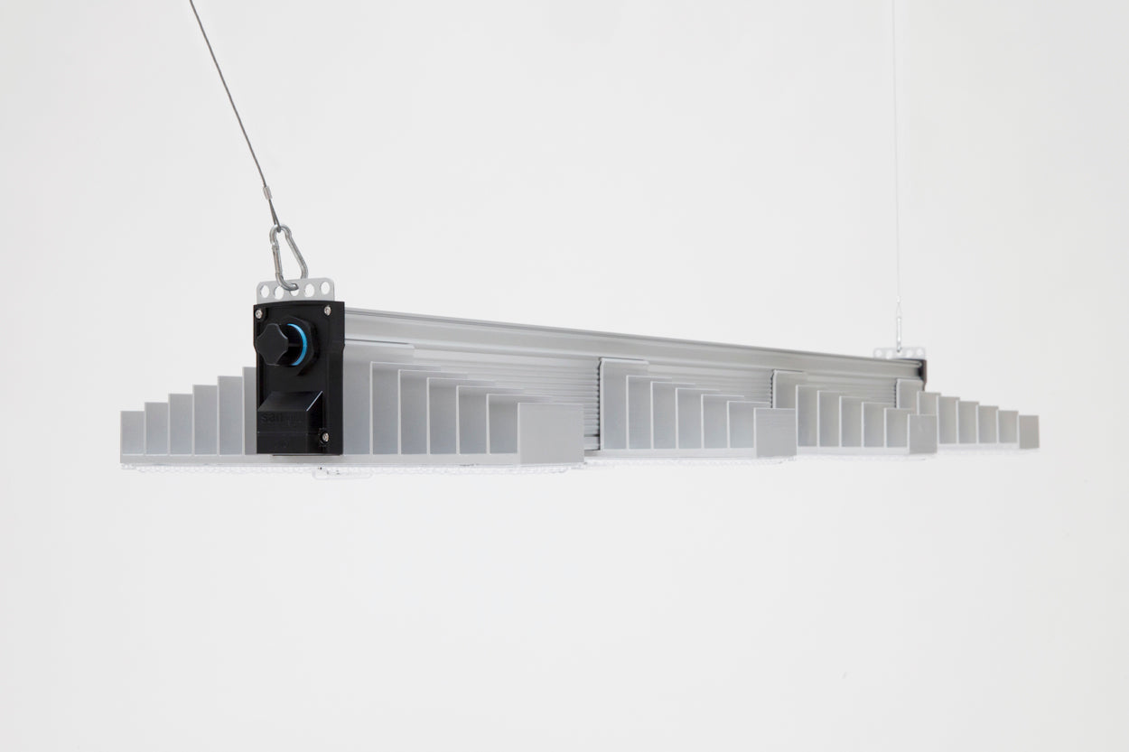 SANlight EVO 4-120 high efficiency 3 µmol/J LED grow light with IP65 protection and 90000 hour lifespan for professional indoor hydroponic growers Australia
