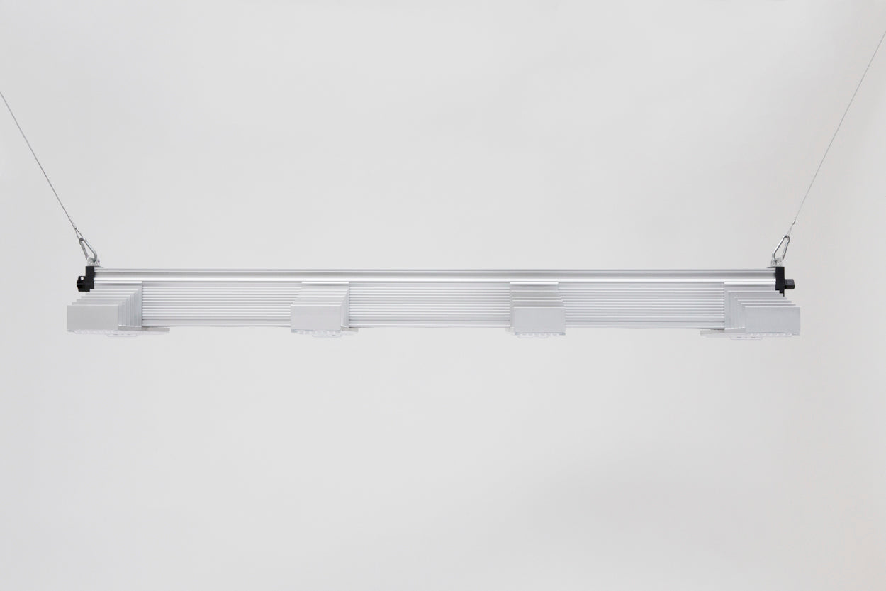 SANlight EVO 4-120 Austrian engineered passive cooled LED grow light for commercial horticulture indoor cannabis cultivation and controlled environment agriculture
