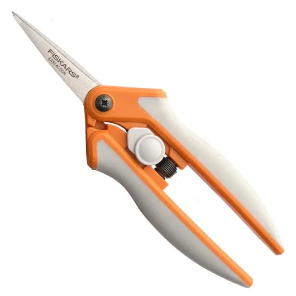 hydroponic fiskars pruning snips hydroponic cutting tool Fiskars Pruning Snips | Precision Hydroponic & Garden Trimming Scissors Fiskars commercial cultivation equipment for LED grow light environments image 1