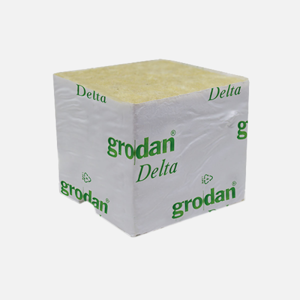 Grodan Grodan 75mm Rockwool Cubes No Hole | Large Hydroponic Propagation Blocks Australia Rockwool Cube / Propagation Block Australia hydroponic grow equipment indoor gardening system