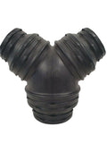 Apex Grow Stepped Y Duct Joiner | Hydroponic 3-Way Ventilation Connector Australia Hydroponic Ventilation Fittings Australia hydroponic grow equipment indoor gardening system