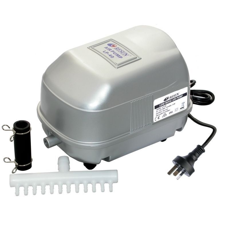 RESUN RESUN 12 Outlet Air Pump 3000 L/HR | Hydroponic DWC Aeration Pump Australia Hydroponic Equipment Australia hydroponic water pump nutrient circulation system grow system irrigation