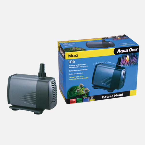 Aqua One Aqua One MAXI Submersible Water Pump | Hydroponic Circulation Pump 103–106 Australia Hydroponic Equipment Australia hydroponic water pump nutrient circulation system grow system irrigation