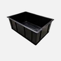 NEF NEF Tub Solid 45L Black | Hydroponic Reservoir, Grow Tub & Mixing Container Hydroponic Systems & Pots Australia hydroponic grow equipment indoor gardening system