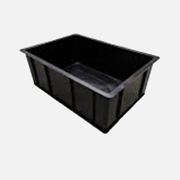NEF NEF Tub Solid 45L Black | Hydroponic Reservoir, Grow Tub & Mixing Container Hydroponic Systems & Pots Australia hydroponic grow equipment indoor gardening system