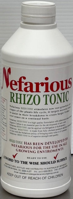 Apex Grow Nefarious Rhizo Tonic | Professional Root Stimulator for Explosive Root Growth (AU Formulated) Root Stimulant Australia hydroponic grow equipment indoor gardening system