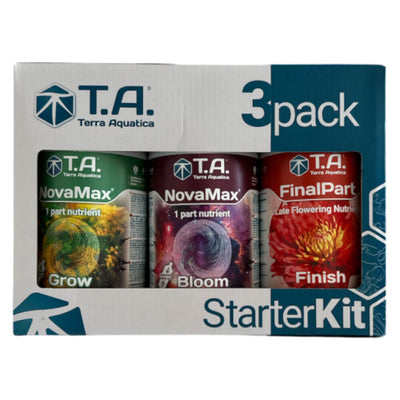 Terra Aquatica Terra Aquatica NovaMax Starter Kit (500ml) | 1-Part Hydroponic Nutrient System Hydroponic Nutrients Australia plant nutrient solution hydroponic feeding system high yield growth nutrients