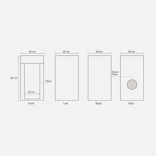 HOMEbox HOMEbox Ambient Q30 Grow Tent 30x30x60cm | Compact PAR+ Indoor Grow Box Grow Tents Australia