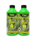 THC THC Grow & Bloom A&B | High-Concentrate 2-Part Hydroponic Nutrient Australia Hydroponic Nutrients Australia plant nutrient solution hydroponic feeding system high yield growth nutrients