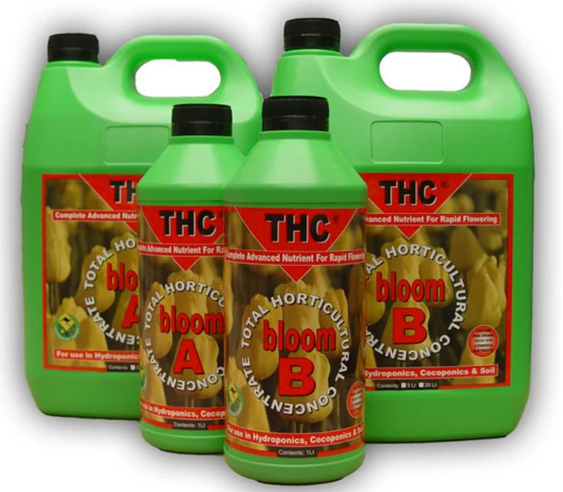 THC Grow and Bloom complete set feeding guide hydroponic coco Australia
