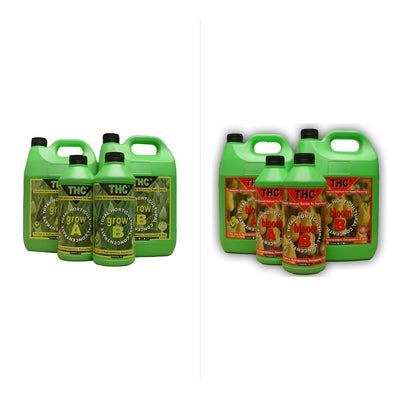 THC Grow and Bloom complete set full-cycle hydroponic nutrient system Australia