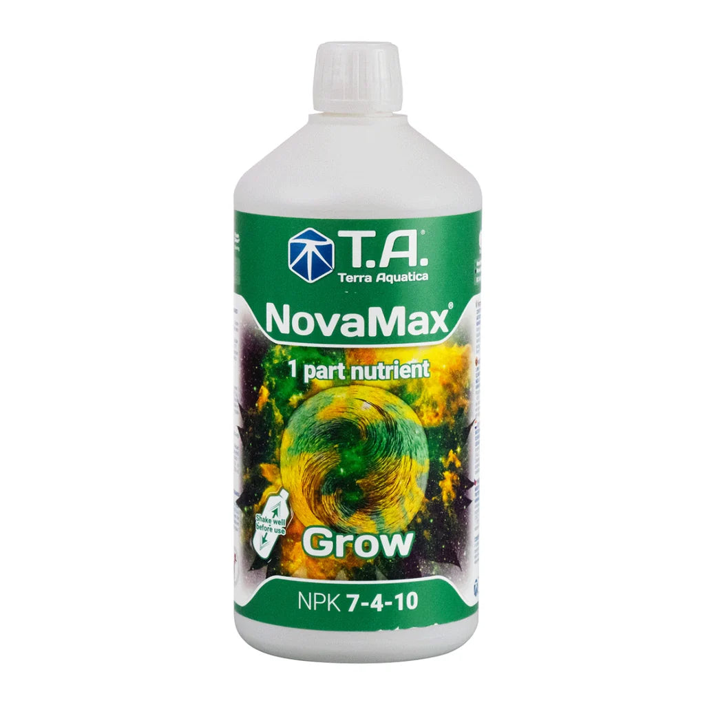 Terra Aquatica Terra Aquatica NovaMax Grow 1-Part Hydroponic Nutrient System Hydroponic Nutrients Australia plant nutrient solution hydroponic feeding system high yield growth nutrients