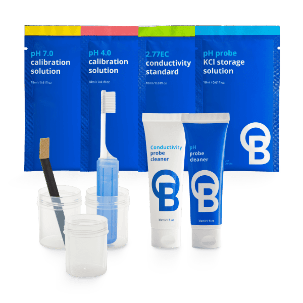 Bluelab Bluelab Probe Care Kit | pH & EC Calibration, Cleaning & Storage Kit Hydroponics Australia Hydroponic Test & Measurement Accessories Australia hydroponic grow equipment indoor gardening system