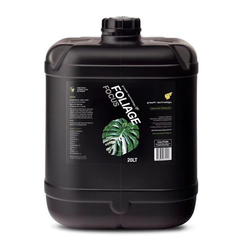 Growth Technology Foliage Focus fertiliser application guide Australia
