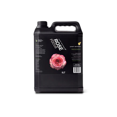 GT Rose Focus specialist rose fertiliser concentrate bottle Australia
