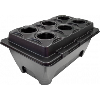 professional oxypot dwc hydroponic system deep water culture australia Oxypot DWC Hydroponic System | Deep Water Culture Grow Kit Australia High Yield Oxypot grow tent ventilation setup for LED grow light environments image 2