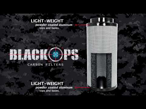 premium black ops australian rc412 activated carbon filter Black Ops® Carbon Filter. Australian RC 412 Virgin Activated Carbon for Hydroponic Odour Control Black Ops grow room climate control for LED grow light environments image 2