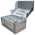 CYCO Platinum XL ProKit box, complete 10-piece nutrient system with week-by-week feed chart