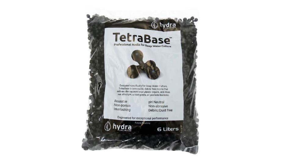commercial tetrabase reusable dwc hydroponic grow media australia TetraBase Reusable DWC Grow Media | Inert Hydroponic Substrate Australia TetraBase Australian hydroponic supplies for professional hydroponic growers image 3