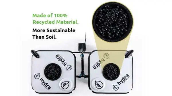 high performance tetrabase reusable dwc hydroponic grow media australia TetraBase Reusable DWC Grow Media | Inert Hydroponic Substrate Australia TetraBase hydroponic gardening equipment for climate controlled grow tents image 2